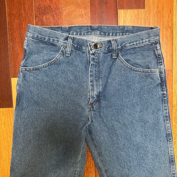 Rustler | Classic straight leg blue jeans size 34x30 - Picture 3 of 7